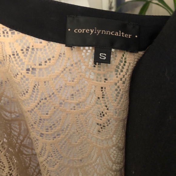 Corey Lynn Calter Lace Cardigan - Picture 4 of 4